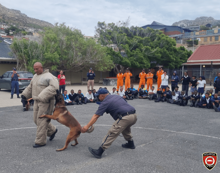 Metro Police Training Day Inspires Learners at Sentinel Primary