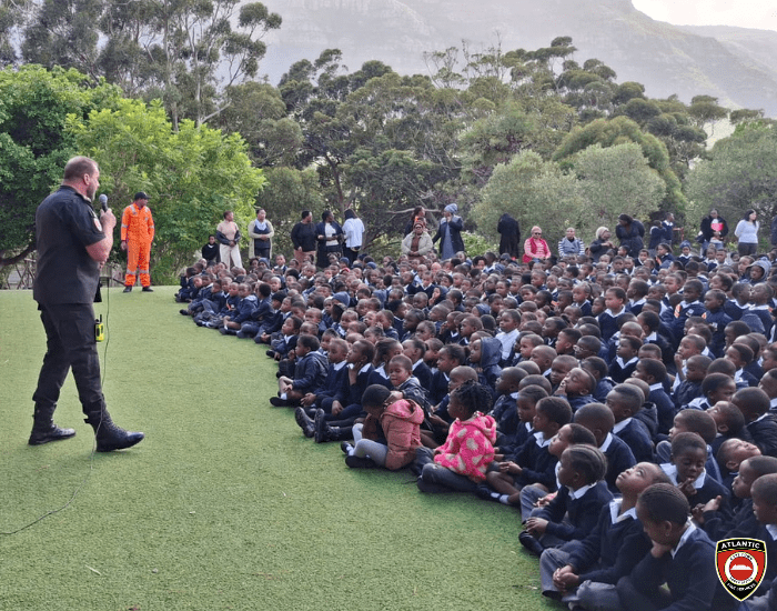 Young Fire Marshals Rise at Oranjekloof Moravian Primary